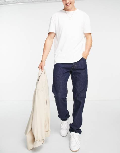Levi's - 501 - Jean authentique - Bleu foncé délavé - view 1