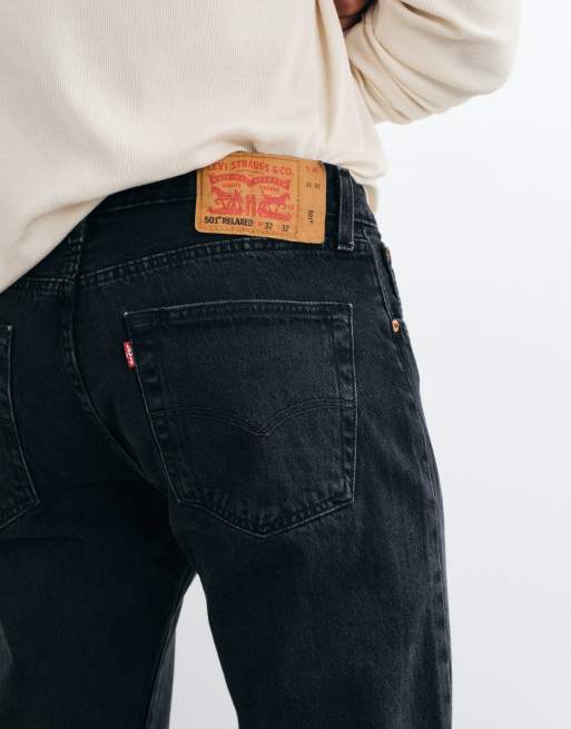 Levi's - 501 - Jean décontracté - Noir délavé, 2 de 5