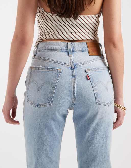Levi's 501 jean droit bleu clair, 5 de 5
