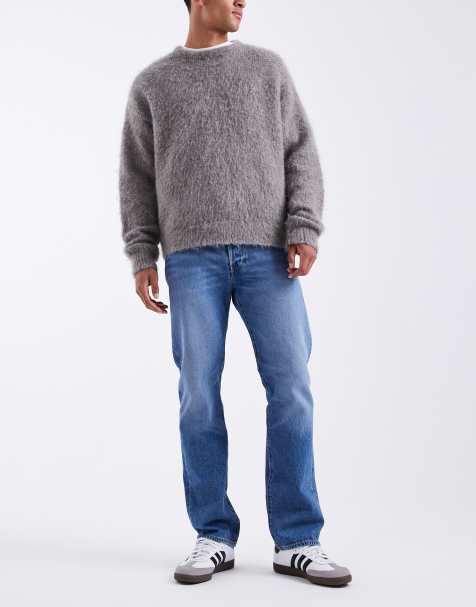 Levi's 501 jean droit original délavage moyen - view 1