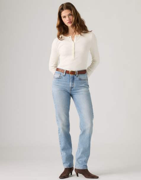 Levi's 501 jeans in light blue - view 1