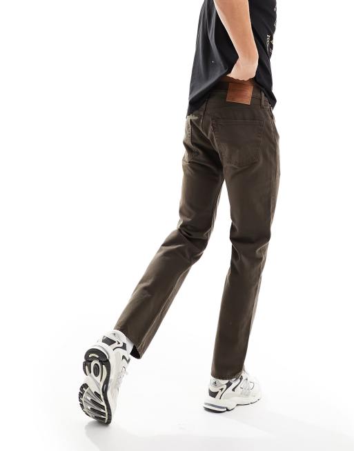 Levi's - 501 - Jeans met originele pasvorm in bruin