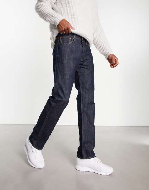 Levi's - 501 - Jeans met originele pasvorm in donkermarineblauw - view 1
