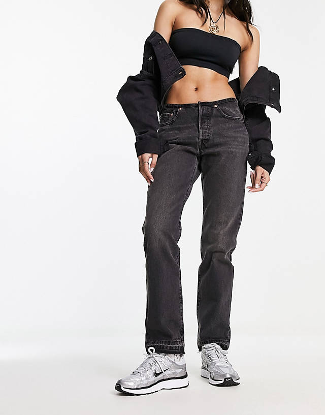 Levi's - 501 jeans mini waist in black