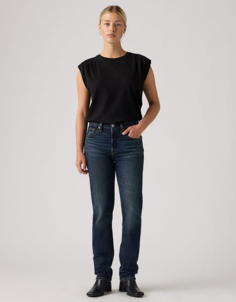Levi's 501 jeans originali blu scuro - view 1