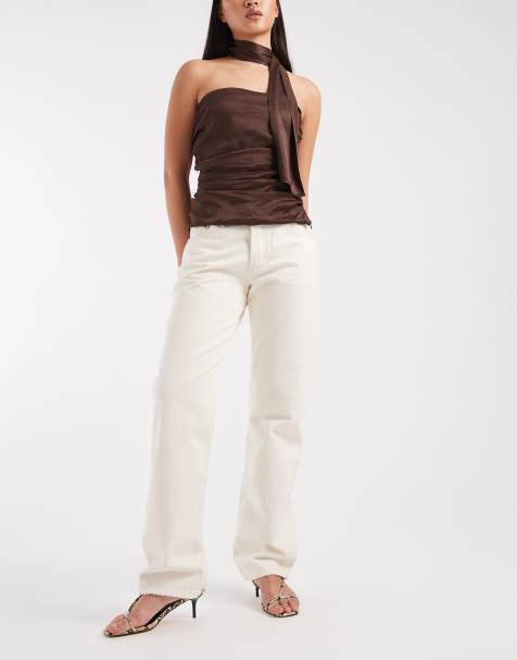 Levi's – 501 – Jeansy z prostymi nogawkami w kolorze ecru, w stylu lat 90. - view 1