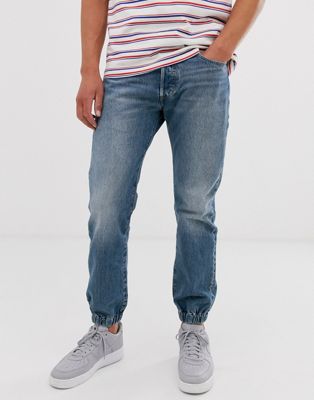 Levi's 501 jogger jeans in free runner 