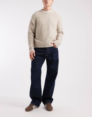 Levis 501 loose straight jeans in indigo