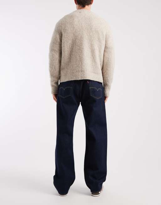 Levi's 501 loose straight jeans in indigo , 3 of 5