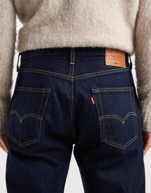 Levi's 501 loose straight jeans in indigo , 4 of 5