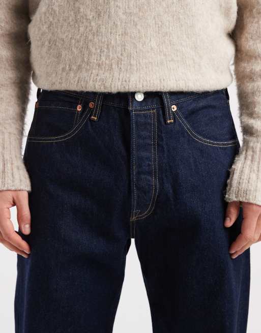 Levi's 501 loose straight jeans in indigo , 5 of 5