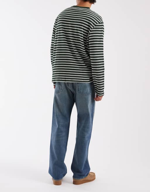 Levi's 501 loose straight jeans in mid blue, 2 of 5
