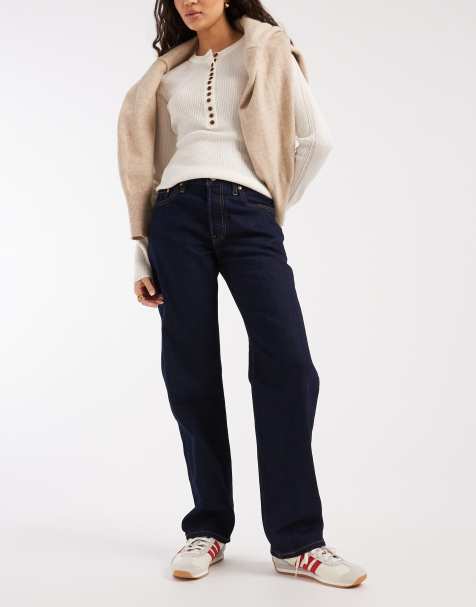 Levi's – 501 – Mellanblå jeans i 90-talsstil - view 1