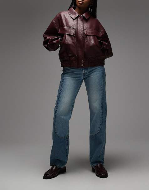 Levi's - 501 - Mellemblå jeans med lige ben og western-detaljer i 90'er-stil - view 1
