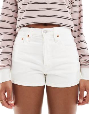 Levi's Levi's 501 original denim shorts in white