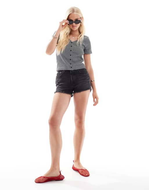 Levi's - 501 Original - Denimshorts vasket sort , 3 af 5
