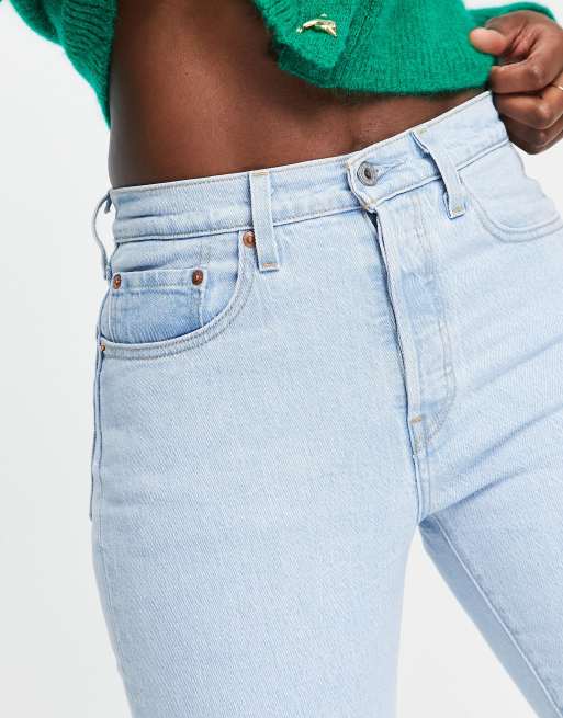 The 501 Original Cropped Jeans - Light Wash