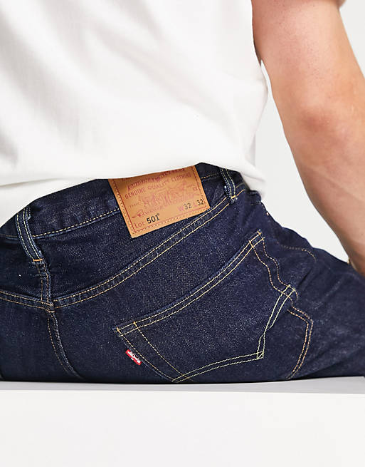 Levi's 501 original fit jeans in dark blue wash | ASOS