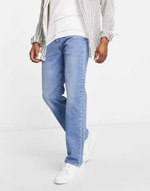 Levi's 501 original fit jeans in light blue wash | ASOS