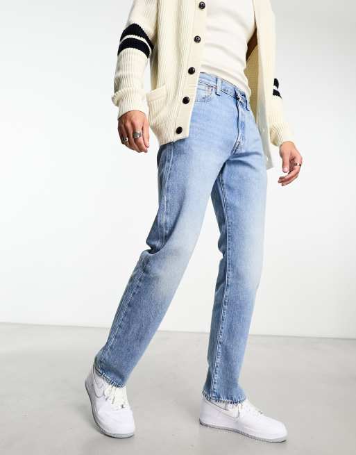 Levi's 501 original fit jeans in light blue wash