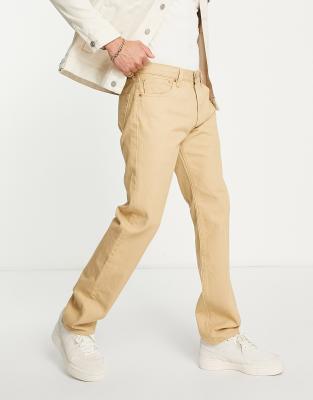 Jeans hotsell beige levis