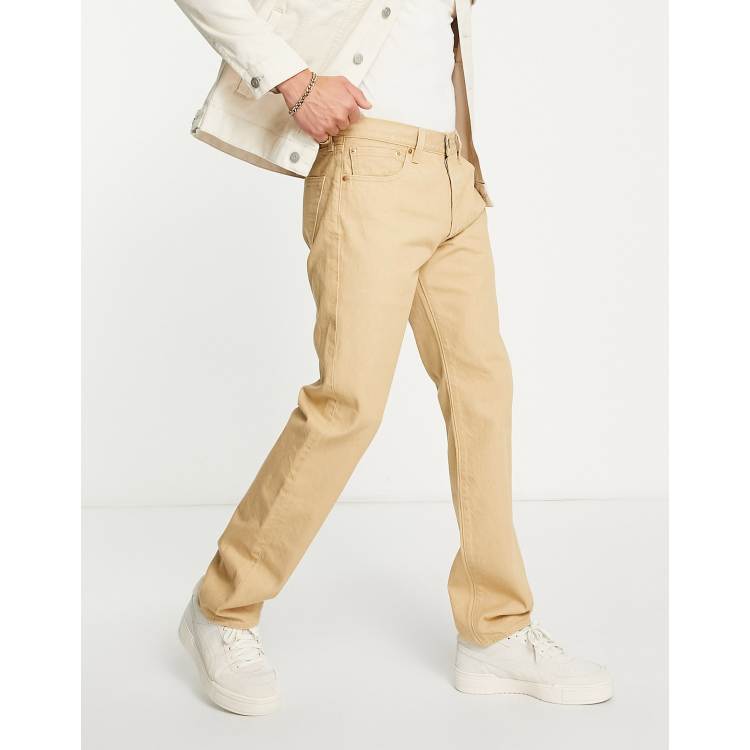 Beige levis clearance jeans