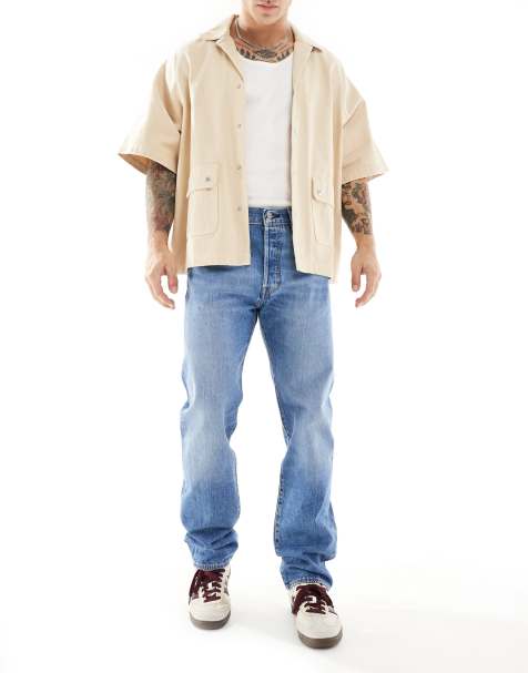 Levi's – 501 Original – Gerade geschnittene Jeans in mittlerer Waschung - view 1