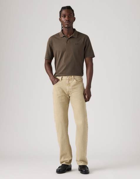 Levi's - 501 - Original - Jean droit - Beige - view 1