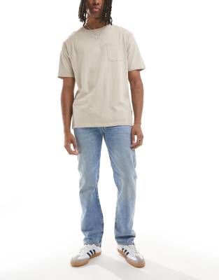 Levi's - 501 Original - Jean droit - Bleu clair délavé - view 1