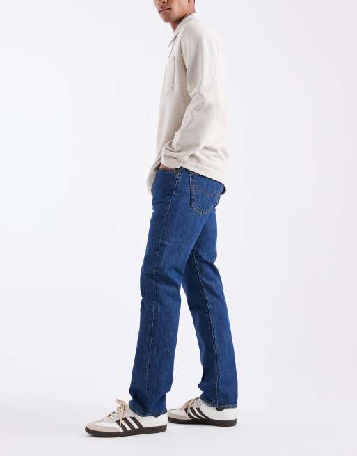 Levi's - 501 Original - Jean droit - Bleu, 3 de 5