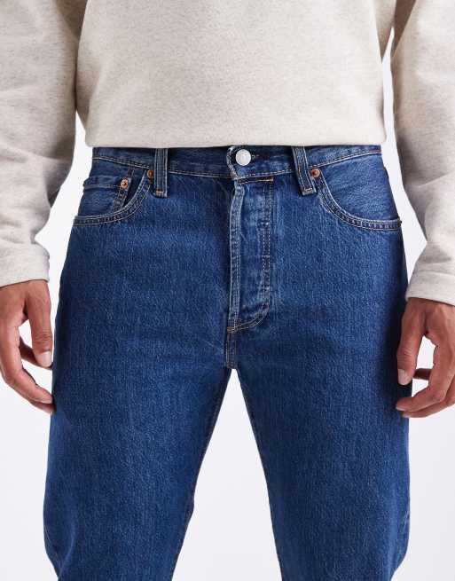 Levi's - 501 Original - Jean droit - Bleu, 5 de 5