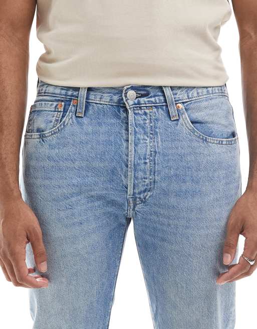 Levi's - 501 Original - Jeans dritti lavaggio chiaro, 5 di 5