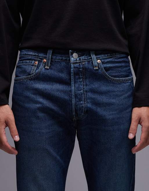 Levi's - 501 Original - Jeans dritti lavaggio scuro, 5 di 5