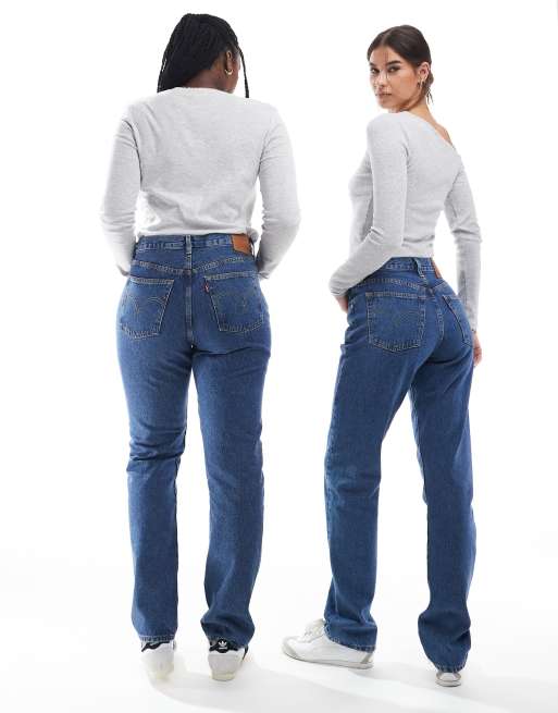 Medium blue shop 501 jeans