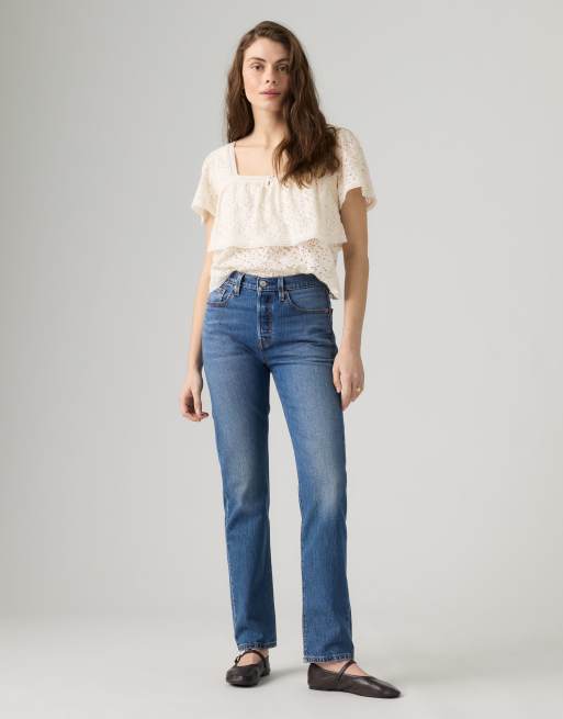 Levi's 501 Original Jeans in mittlerer Waschung, 2 von 4
