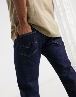 levi's 501 original straight jeans one wash