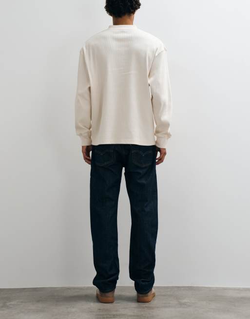 Levi's – 501 – Original – Marinblå, raka jeans, 2 av 5