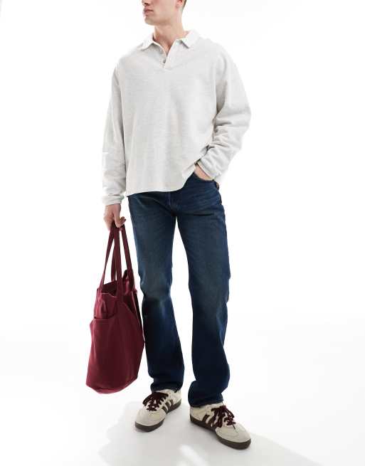 Levi's - 501 Original - Mørkeblå jeans i lige pasform