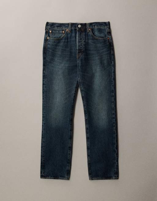 Levi's - 501 Original - Mørkeblå jeans med lige ben, 7 af 7