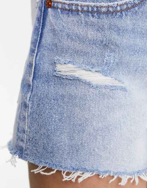 Levi's – 501 Original – Niebieskie szorty w dwóch odcieniach, 3 z 4