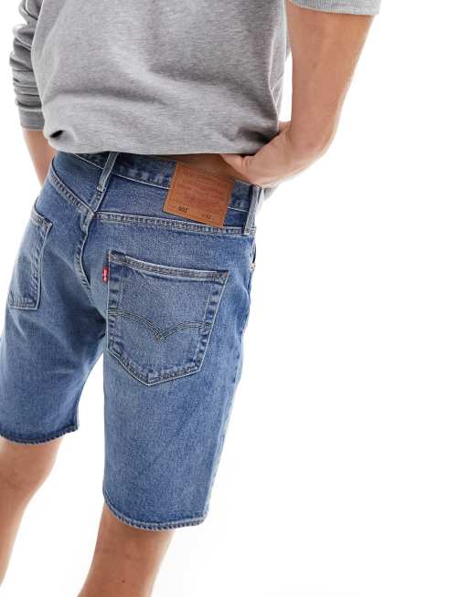 Levi's - 501 Original - Short en jean - Bleu clair, 5 de 5