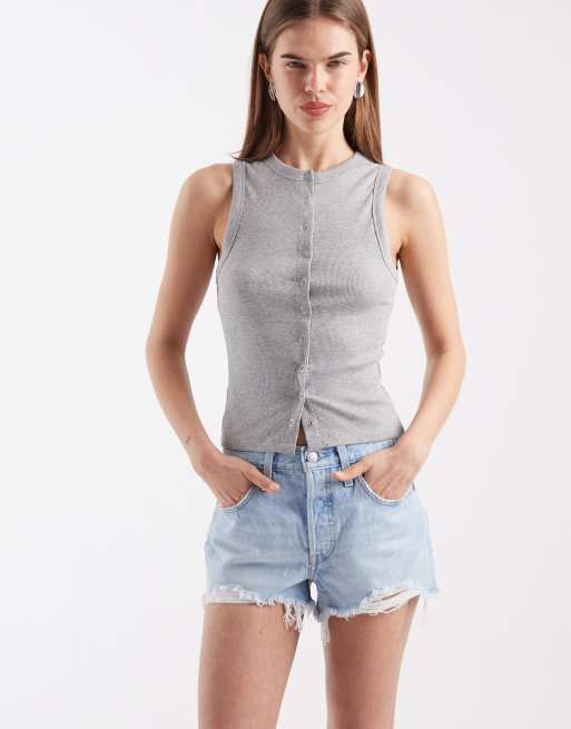 Levi's - 501 Original - Short en jean - Bleu clair, 4 de 5