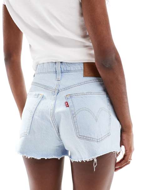Levi's - 501 Original - Short en jean - Bleu clair - view 1