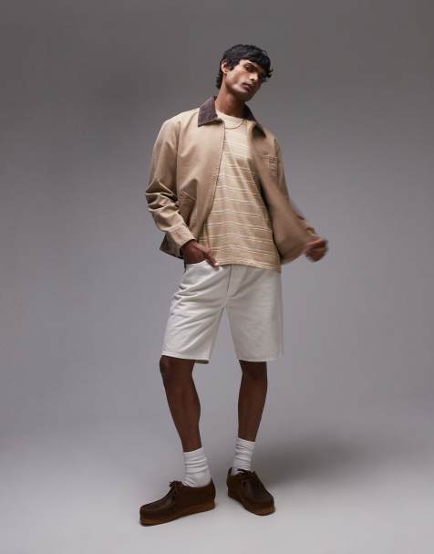 Levi's - 501 Original - Short léger en jean coupe droite - Écru - view 1