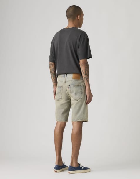 Levi's 501 original shorts in blue - view 1