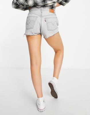 levis shorts grey