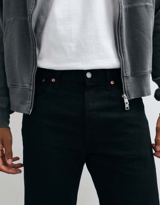 Levi's - 501 Original - Sorte jeans med lige ben, 5 af 5