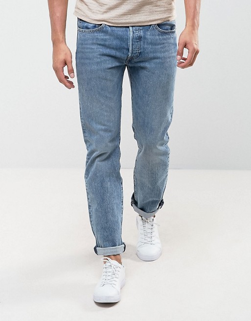 Levis | Levis 501 Original Straight Fit Jeans Crosby Wash