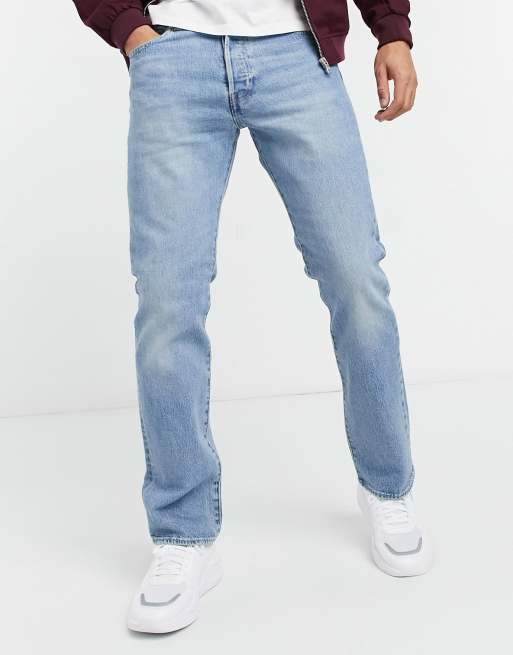 Levi's Men's 501 Original Fit Jeans - Light Stonewash — Dave's New York