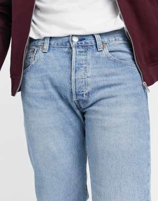 levis 501 indigo light wash